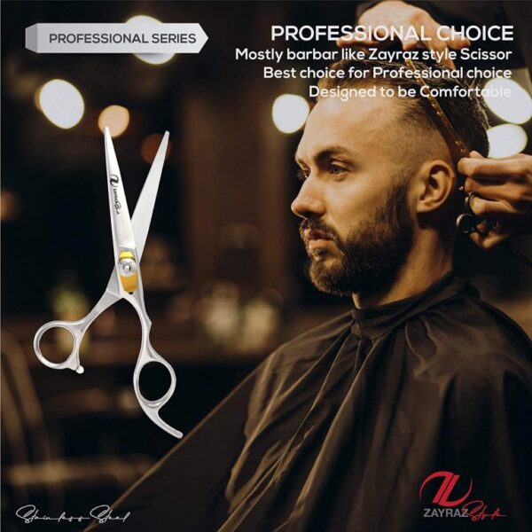Professional Barber Razor Edge Hair Cutting Scissors3