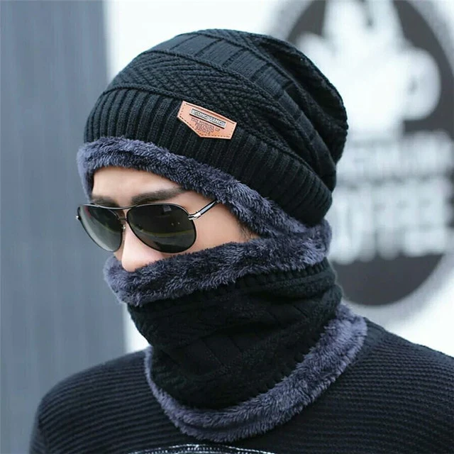 Beanie Full Set-2 Piece Cap & Neck Warmer