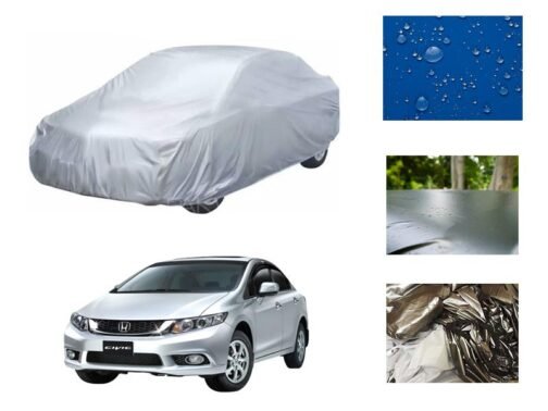 Civic Reborn Grey Car Top Cover