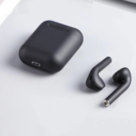 I12 TWS Wireless Black Earbuds