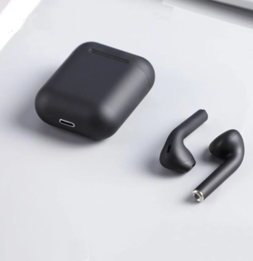 I12 TWS Wireless Black Earbuds