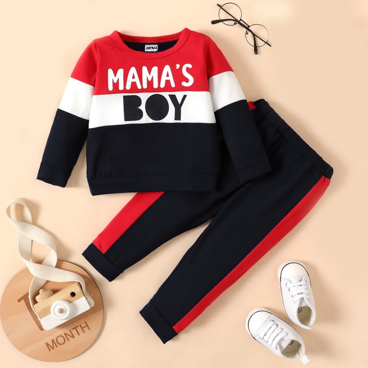 Mama's Boy Printed Track suite By Zayraz