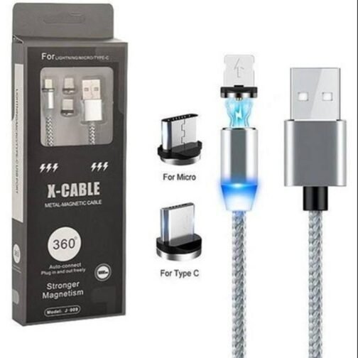 Metal Magnetic Fast Charging X-Cable