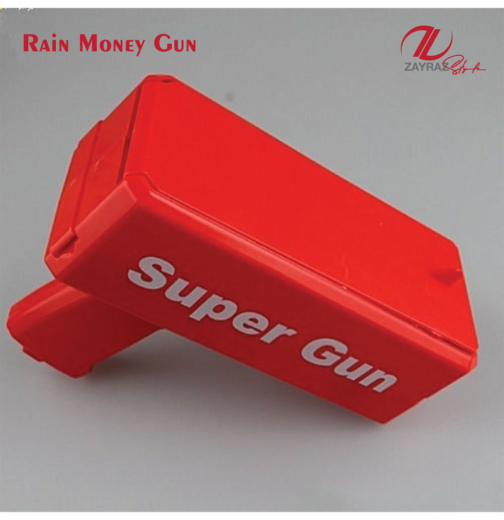 Paper Playing Rain Money Gun Toy (2)