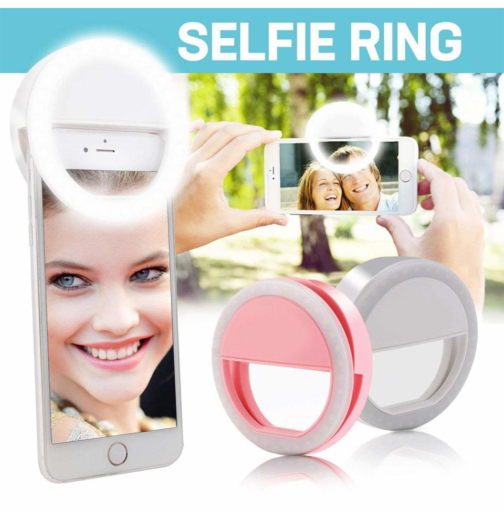 Ring LED Selfie Light For Phone with 3 Modes