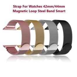 Strap for Watches 42mm/44mm Magnetic Loop Steel Band