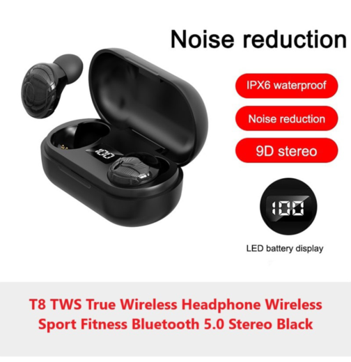 T8 Wireless TWS Earbuds