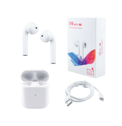 Tws i16 max wireless Airpods for iPhone and Android