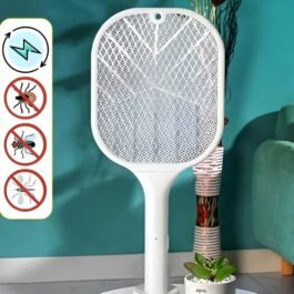 Zayraz 2 In 1 Rechargeable Mosquito Killer Racket and Night Lamp