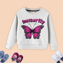 Zayraz Butterfly Printed SweatShirt