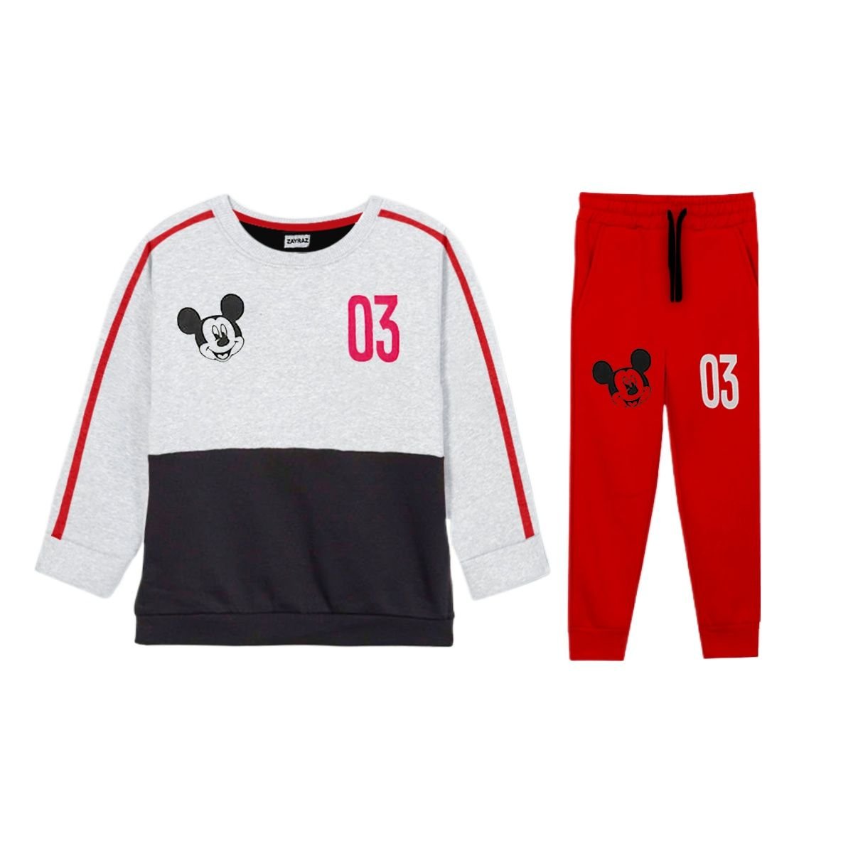 Zayraz Micky Mouse Printed Design Track Suit