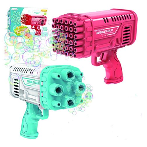 Zayraz Space Rocket Bazooka Bubble Gun