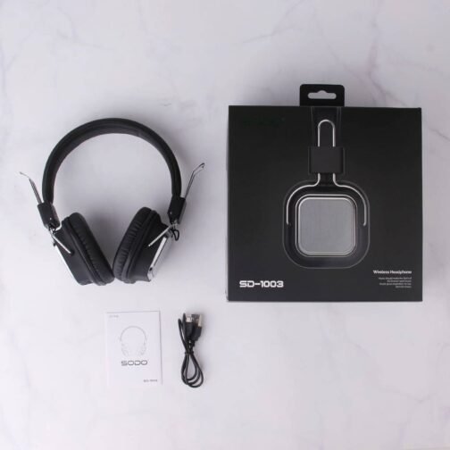 SODO SD-1003 Foldable Wireless Headphones - Image 7