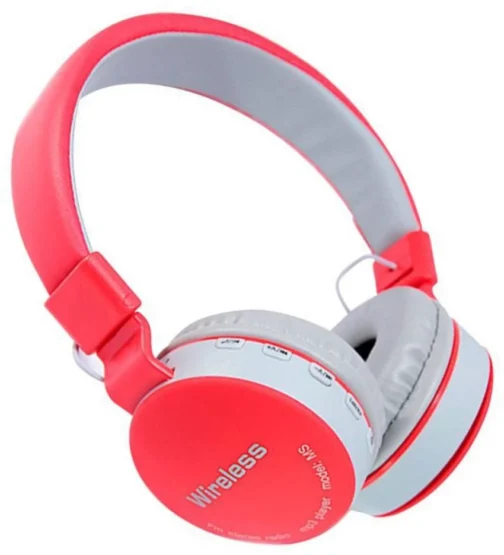 MS-881 Bluetooth Headphone Red