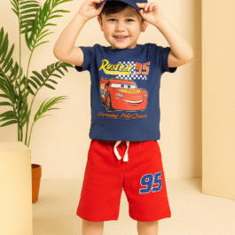 Lightning McQueen “Rusteze 95” T-Shirt & Shorts Set