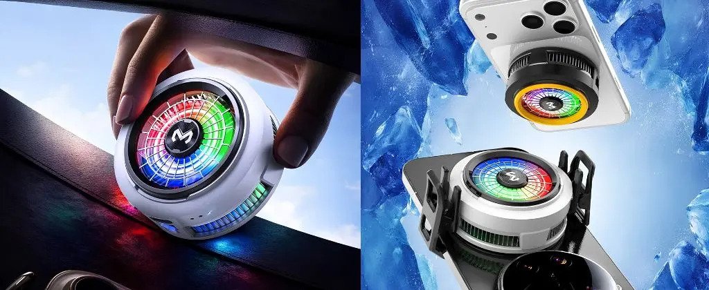 MEMO CX07,CX08,CX15,CX20 Magnetic Phone Radiator Phone Cooling Fan for PUBG Mobile - Image 12