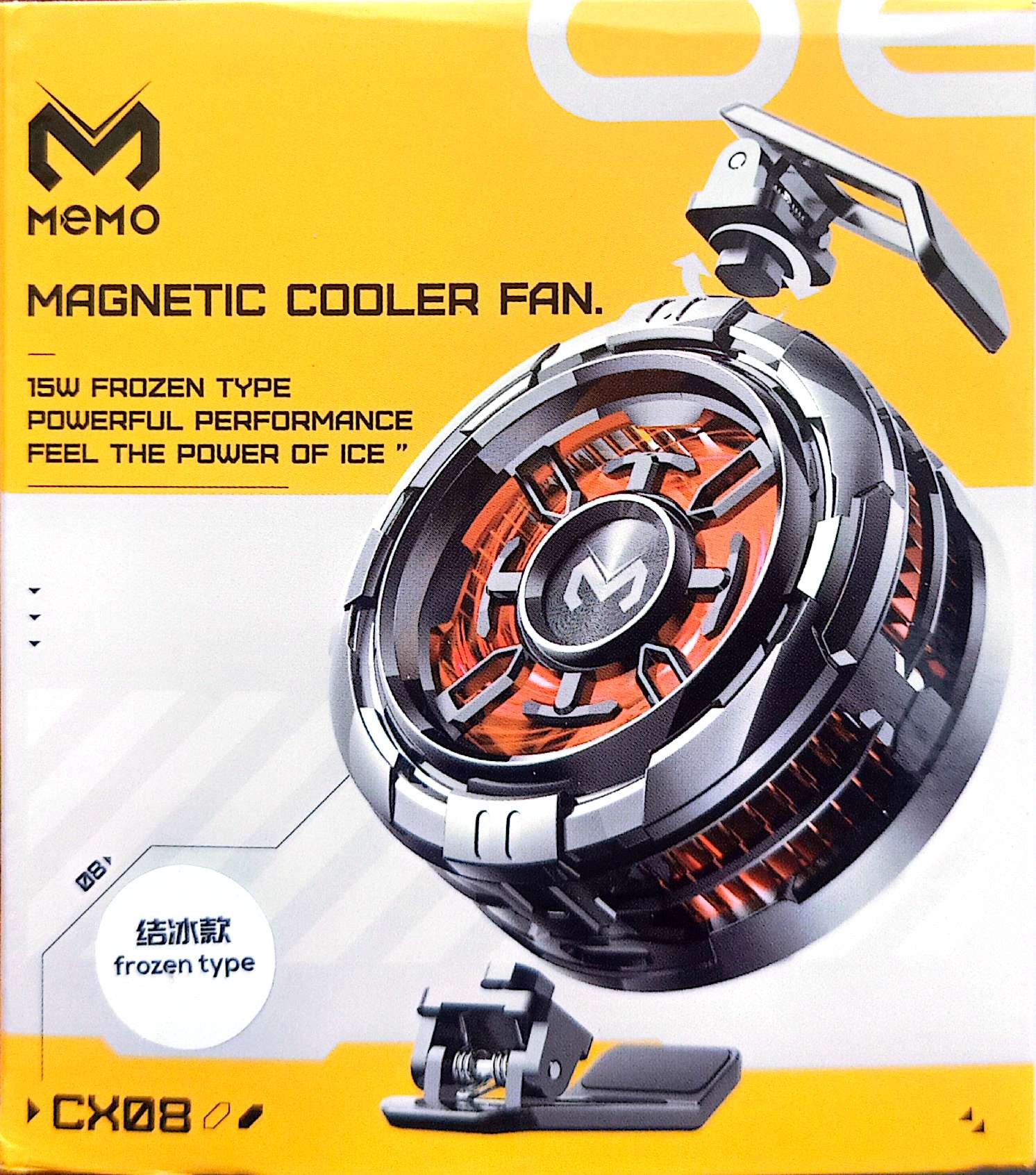 MEMO CX07,CX08,CX15,CX20 Magnetic Phone Radiator Phone Cooling Fan for PUBG Mobile - Image 7
