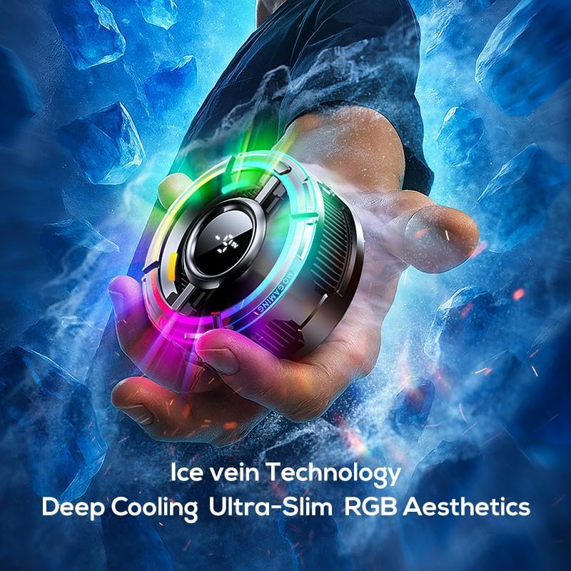MEMO CX07,CX08,CX15,CX20 Magnetic Phone Radiator Phone Cooling Fan for PUBG Mobile - Image 10